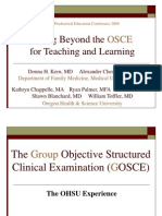 Going Beyond The For Teaching and Learning: Donna H. Kern, MD Alexander Chessman, MD