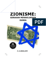 Zionisme Gerakan Menaklukan Dunia