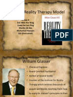 Glasser's Reality Therapy Model