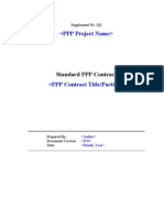 PPP Contract Template-En