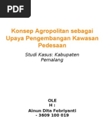 Download Konsep Agropolitan Sebagai Upaya Pengembangan Kawasan Pedesaan Di Kabupaten Pemalang by utuhnaruto SN125745978 doc pdf