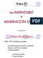 Modernismo y Generacióndel 98