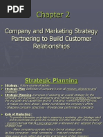 Company and Marketing Strategy Partnering To Build Customer Relationships