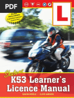 Shuters K53 Learner's Licence Manual (Look Inside)