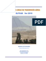 9-MANUAL DLTCAD 2010-DISEÑO DE LÍNEAS DE TRANSMISIÓN AÉREA