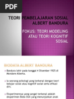 Teori Kognitif Sosial Bandura Pdf