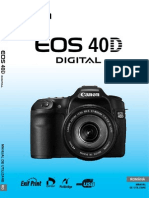 Manual Canon 40D