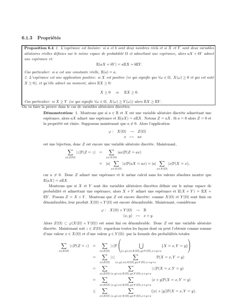 Lineariite Esperance Enseignement Des Mathematiques Analyse Mathematique