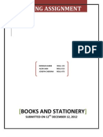 Books and Stationery (White Paper) PDF