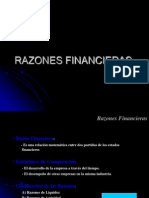 Razones Financieras