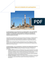 Riesgo Químico en La Industria de La Petroquímica