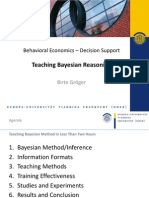 Teaching Bayesian Method