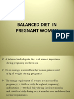 BALANCED DIET  IN PREGNANT WOMAN.ppt