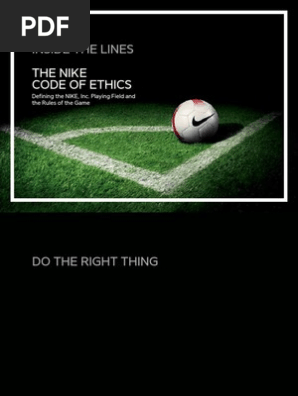 nike code of ethics pdf