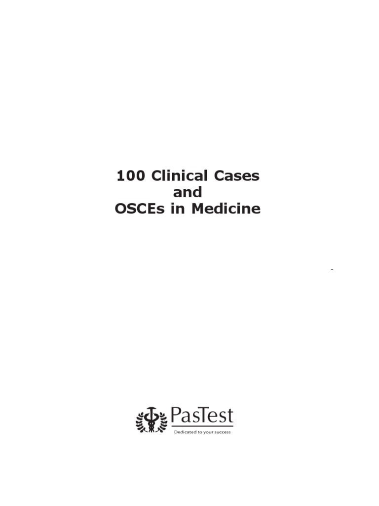 100 Clinical Cases Pdf Heart Failure Angina Pectoris