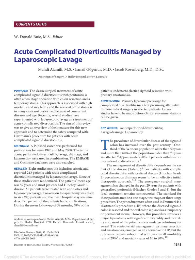 Diverticulitis 3 | PDF