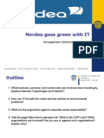Nordea Goes Green With IT