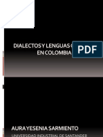 Dialectos y Lenguas Criollas en Colombia