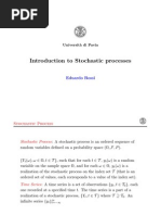 Introduction To Stochastic Processes