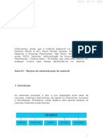Recursos Materiais MPU 2010 - Material Pontos Dos Concursos PDF