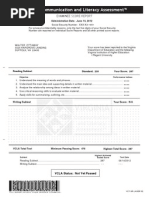 Vcla Reading Subtest Part 1