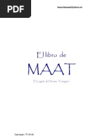 El Libro Maat El Legado de Hermes Trimegisto (Laescribamaat@Yahoo - Es)