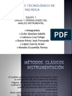 Analisis Instrumental 1.1 y 1.2
