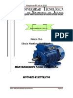 Motores Electricos Elaboro T.S.U. Efrain Martinez Maldonado