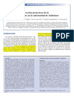 Acción protectora de la proteína tau en la enfermedad de Alzheimer