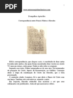 apócrifos - correspondência entre pôncio pilatos e herodes