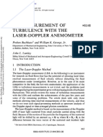 The Measurement of Turbolence With The LDA