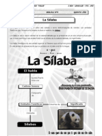 Guia Nº5 - La Sílaba