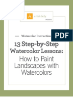 Watercolor Lessons Ebook