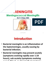 Meningitis MENINGITIS Meningococcal Meningitis