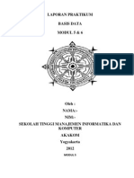 Laporan Praktikum Basis Data 5&6