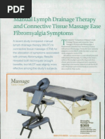 Manual Lymph Drainage Therapy and Connective Tissue Massage Ease Fibromyalgia Symptoms PDF