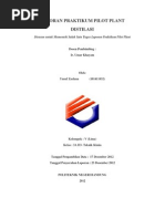 Download Laporan Praktikum Destilasi Pilot Plant Yusuf Zaelana Politeknik Negeri Bandung by Thariq Tafzih SN125858343 doc pdf