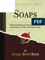 The history and chemistry of soap making