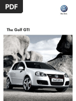 Golf GTI S Version VW Brochure