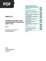 Siemens Simatic S 7 300 - 400 - Configuring Hardware With STEP 7