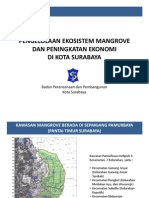 Presentasi Mangrove Badan Perencanaan Kota Surabaya