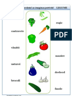 Fisa de Lucru Legume