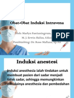 Obat-Obat Anestesi Intravena Ppt