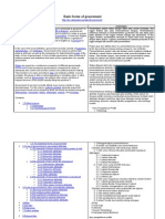 Basic Forms of Government