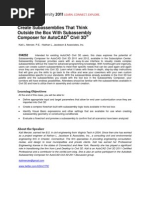 Download Create Subassemblies That Think Outside the Box With Subassembly Composer for AutoCAD Civil 3D by dmarius_15 SN125871696 doc pdf