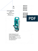 Sokkia Total Station Urdu Book