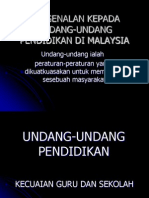 Undang-Undang Pendidikan