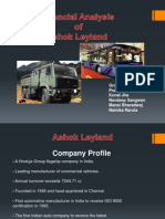 Ashok Leyland - Financial Analysis 2006-07