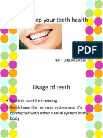 How To Keep Your Teeth Health