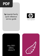 Download HP LaserJet Family Quick Reference Service Guide Volume III by janklement SN125881781 doc pdf